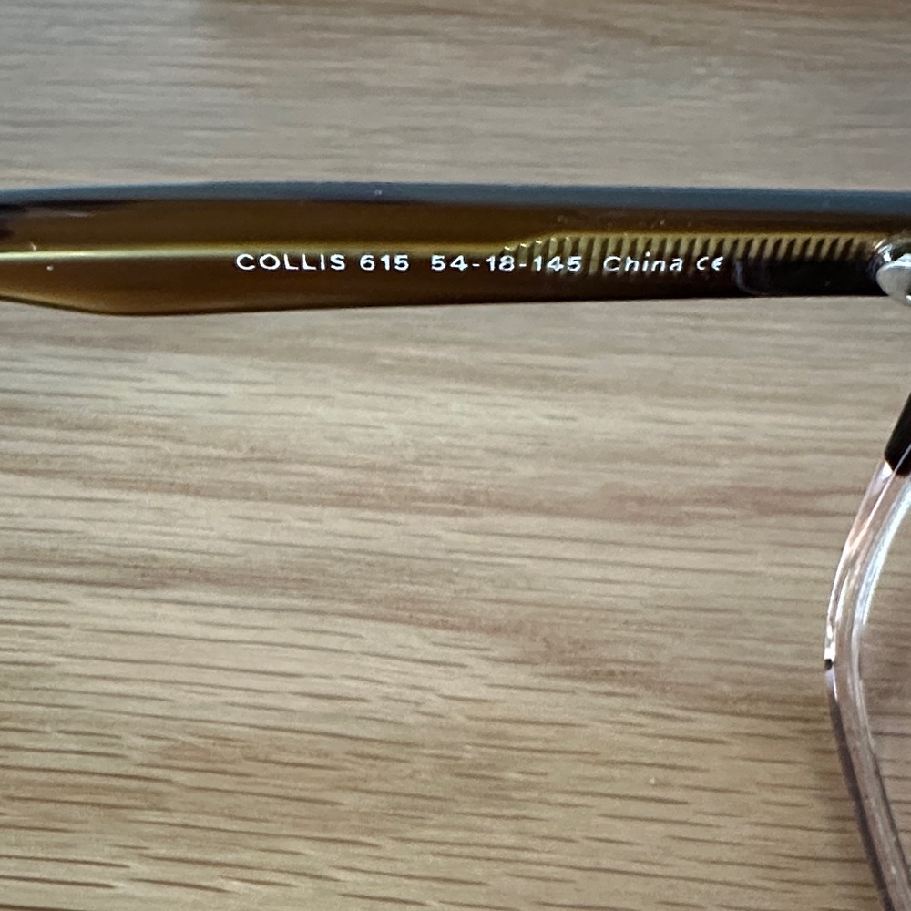 Warby Parker Collis Glasses and Case - Picture 3 of 4